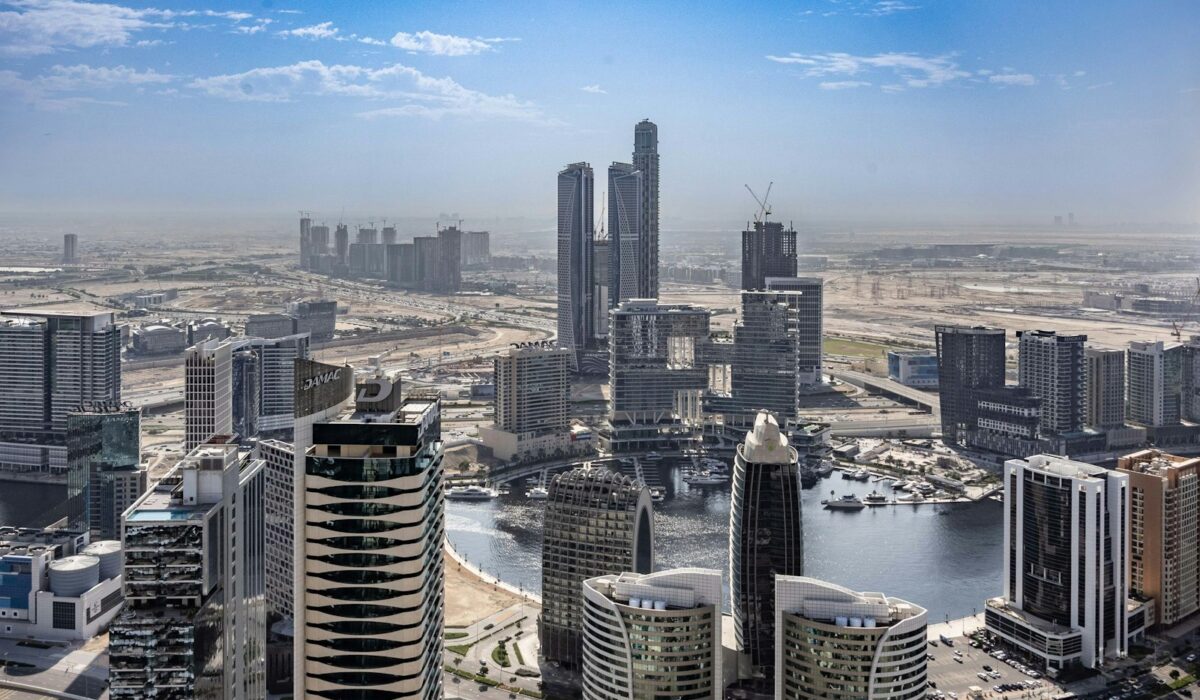 Real estate disputes and litigation in Dubai skyline representing property conflict resolution